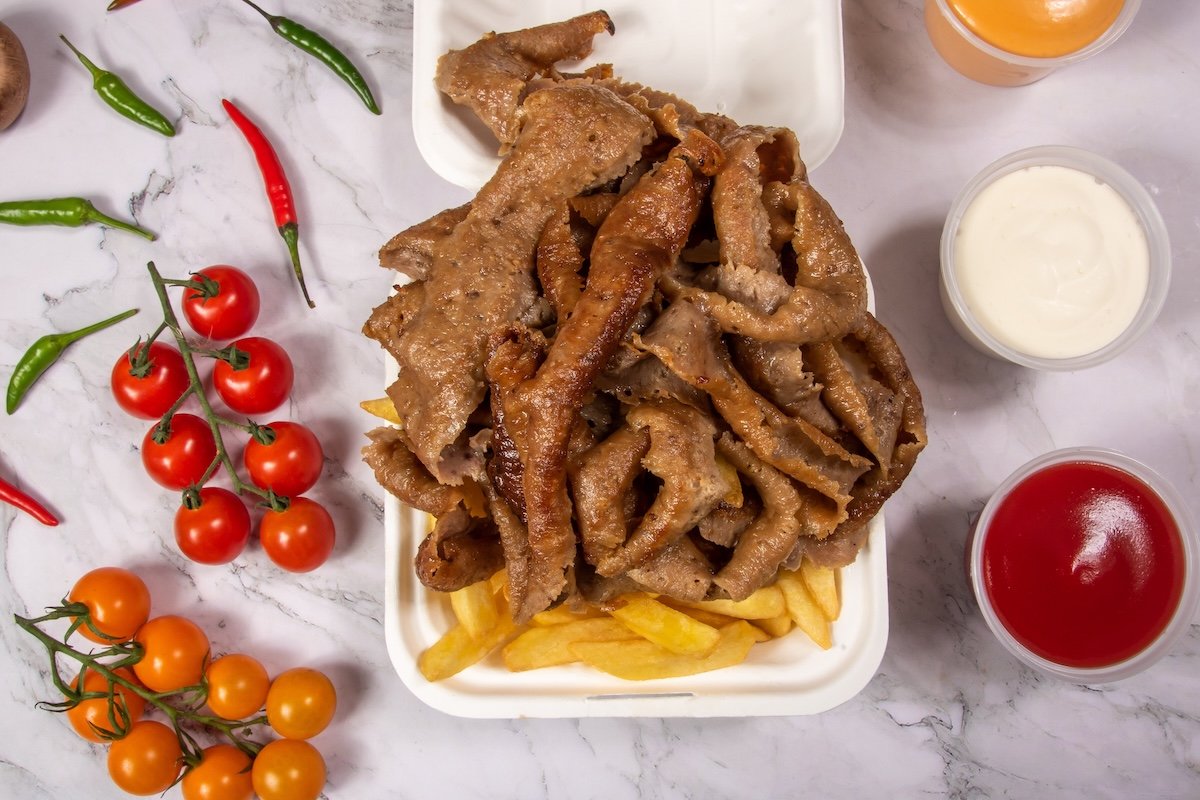 Lamb Doner & Chips