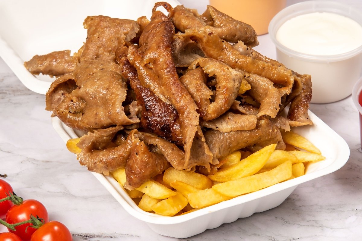 Lamb Doner & Chips