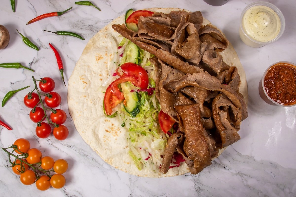 Lamb Doner Wrap