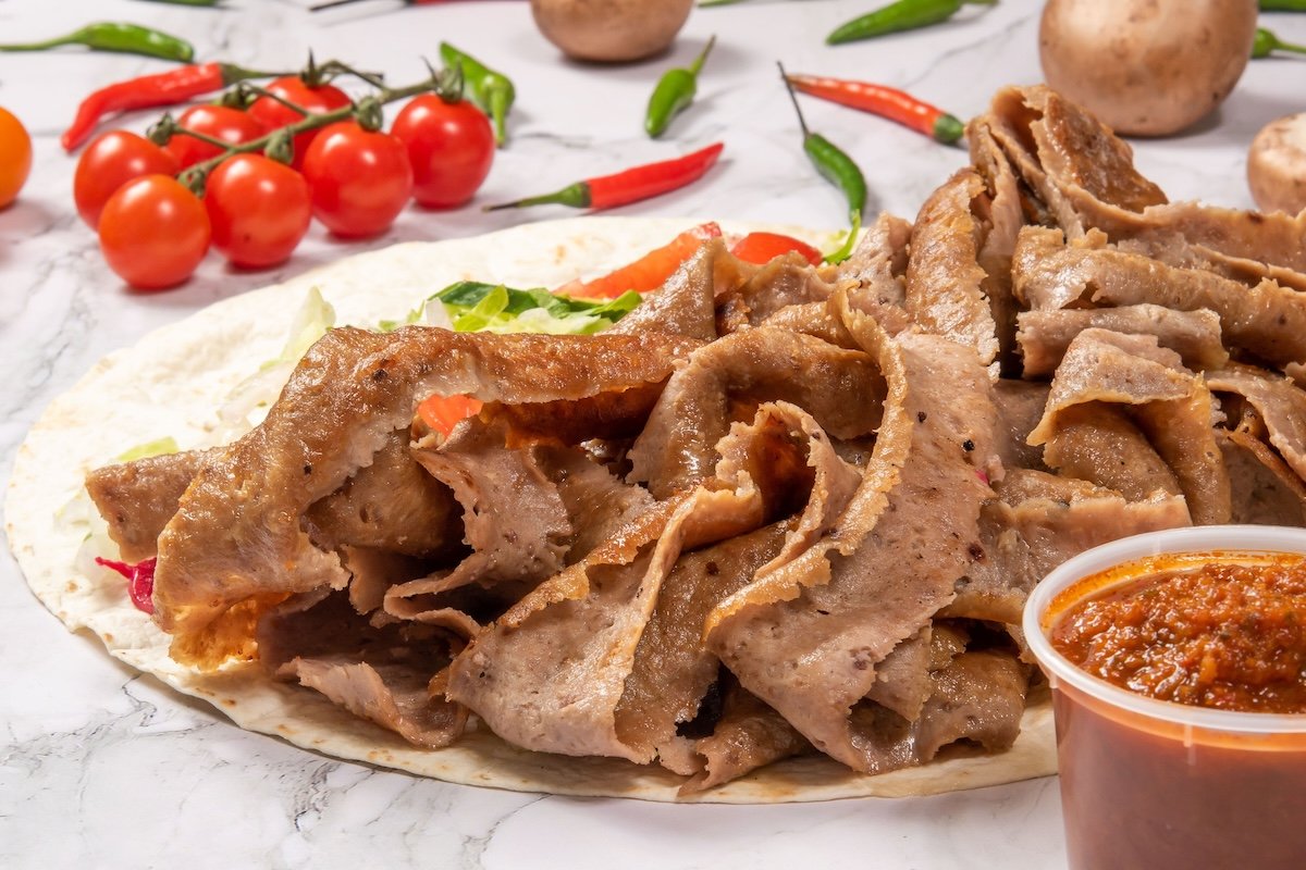 Lamb Doner Wrap