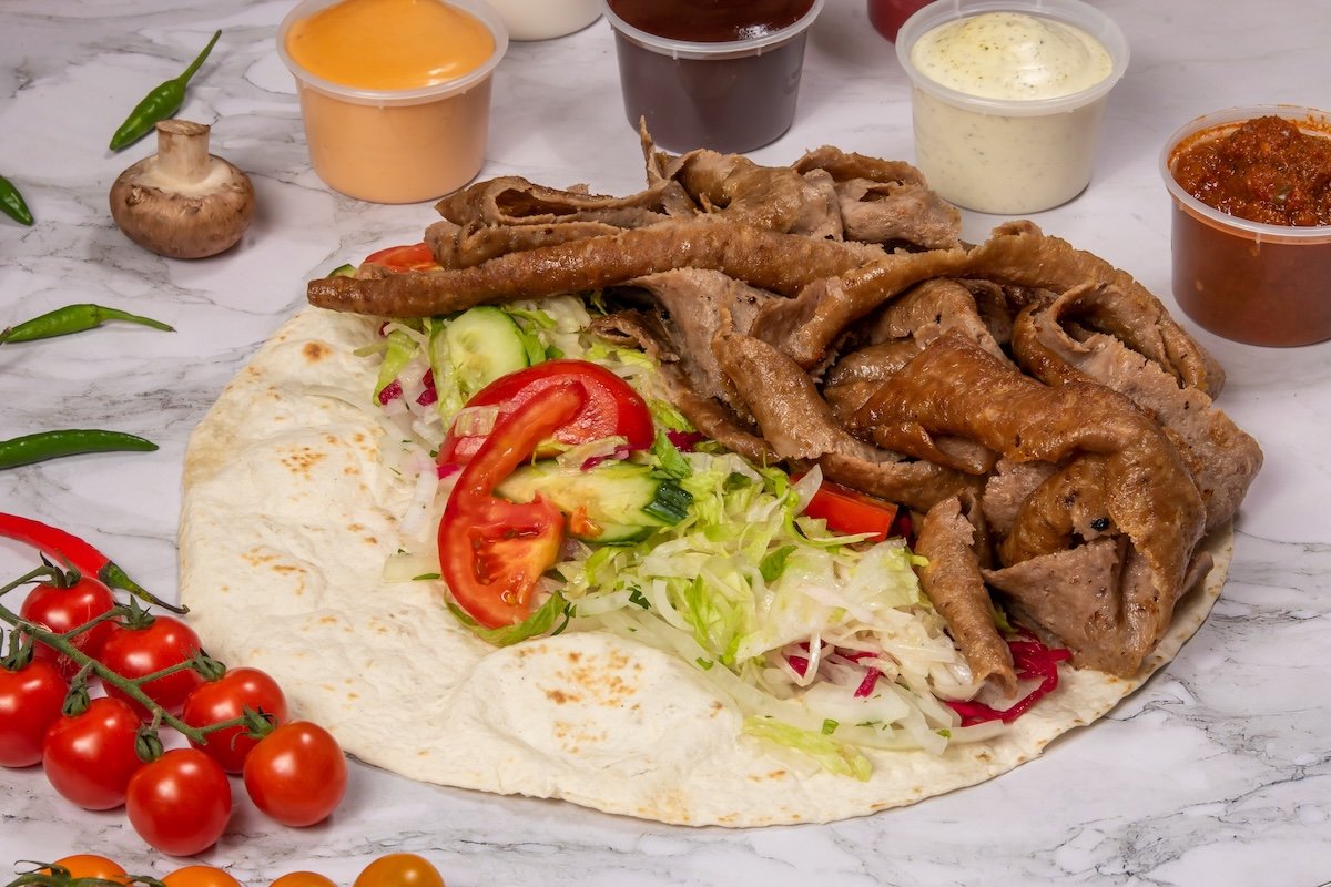 Lamb Doner Wrap