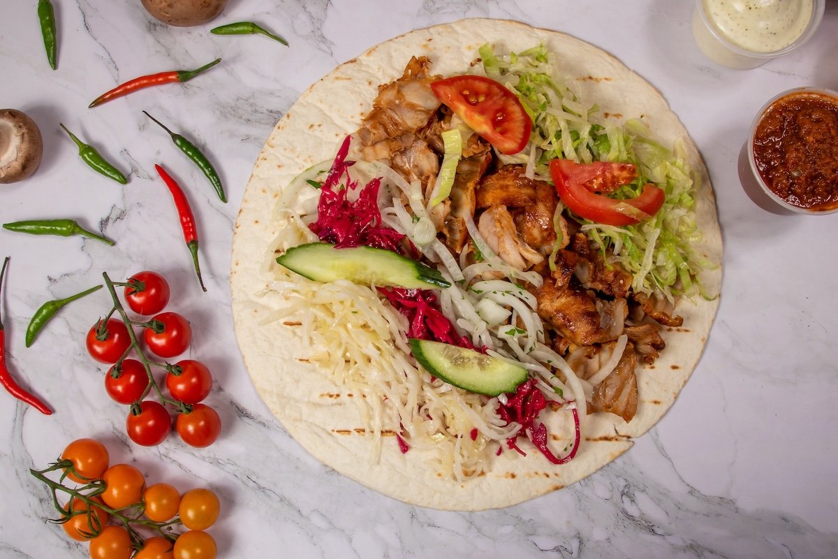 Chicken Doner Wrap