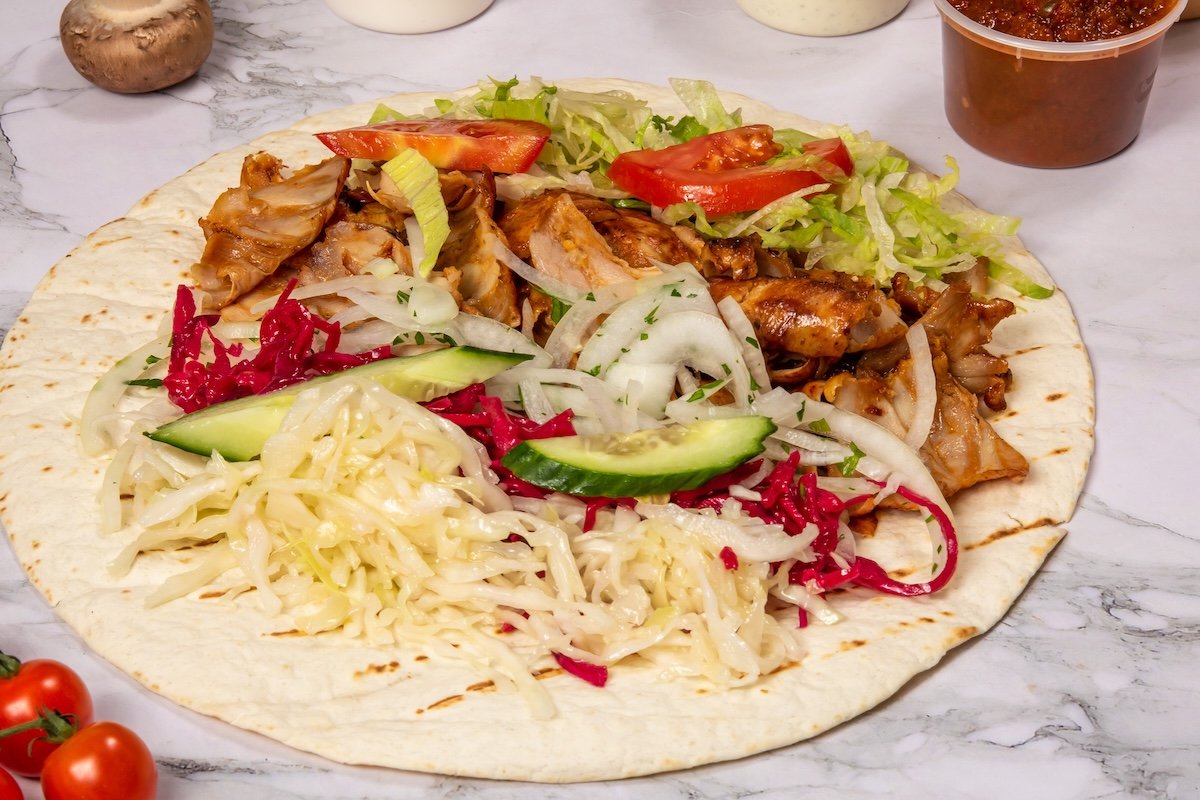Chicken Doner Wrap