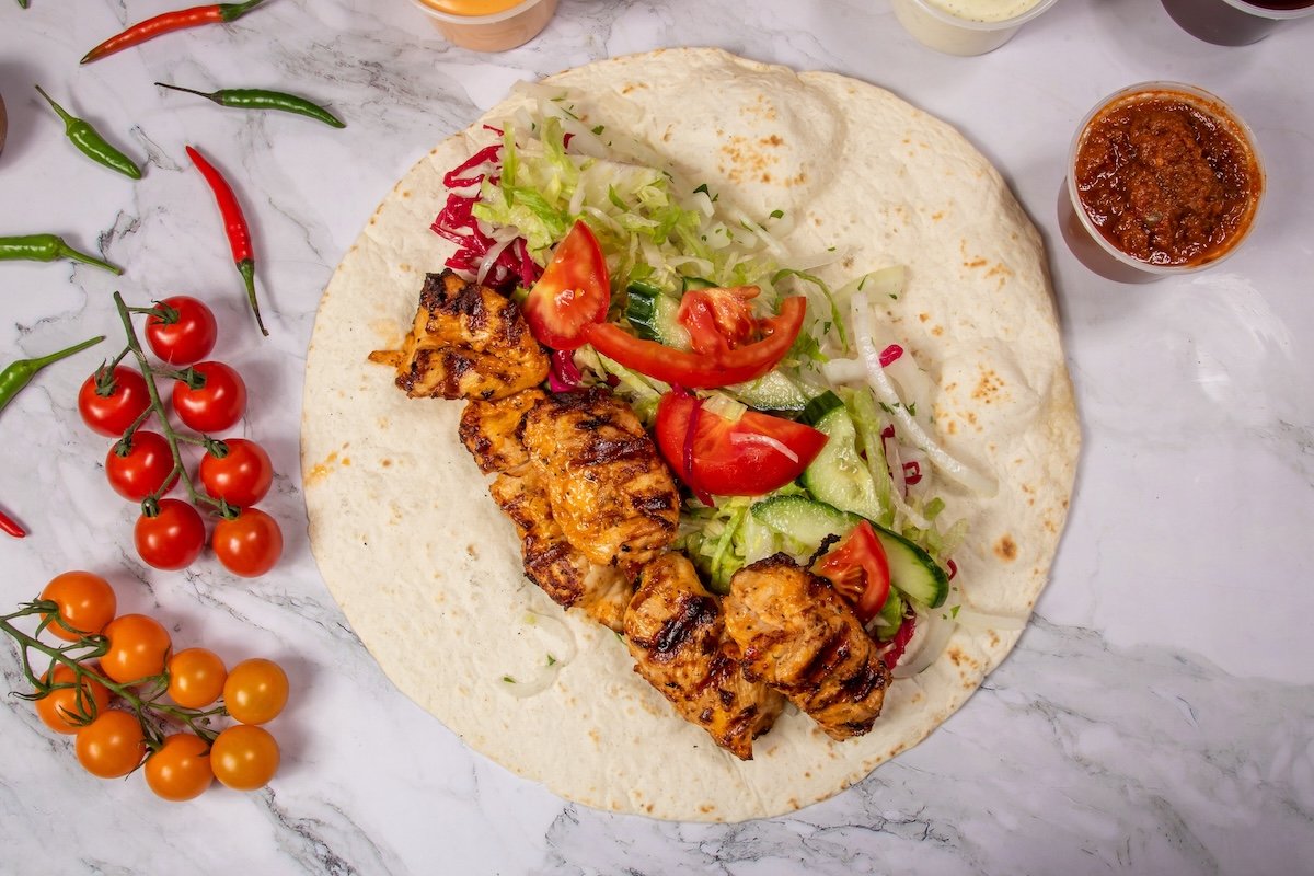 Chicken Shish Wrap