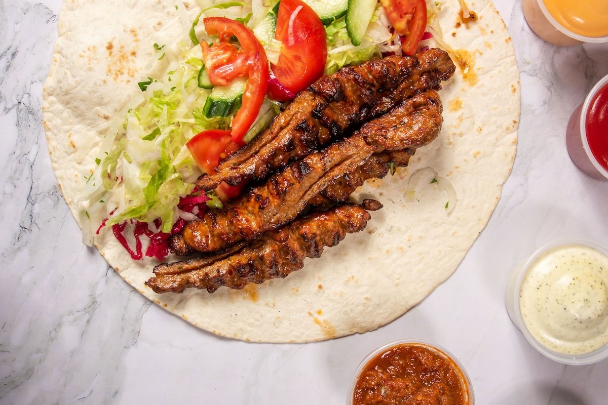 Lamb Kofte Wrap