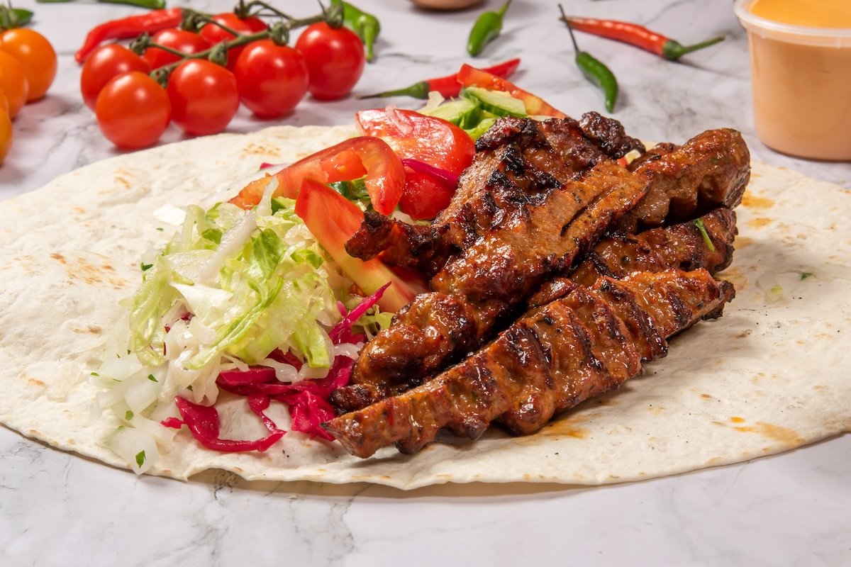 Lamb Kofte Wrap