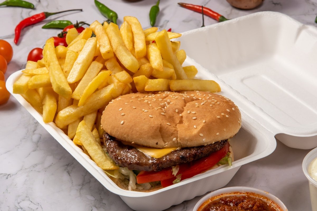 1/4 Burger Meal