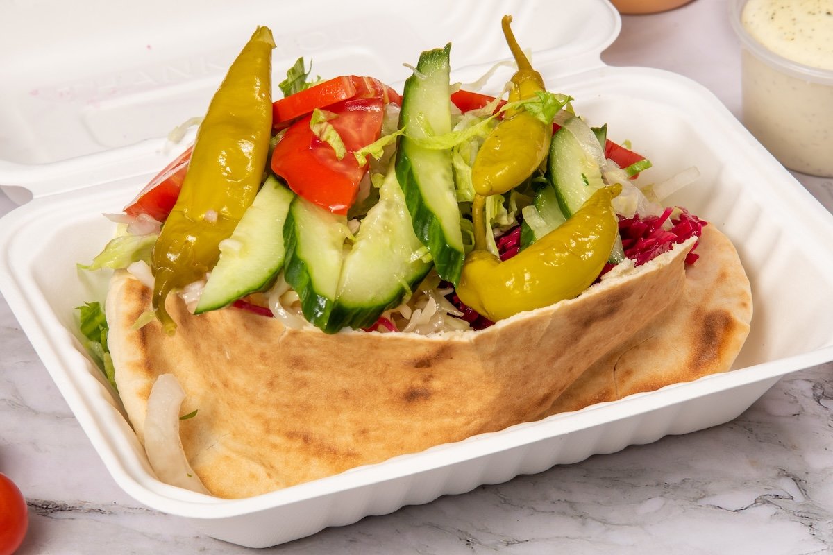 Salad in Pitta